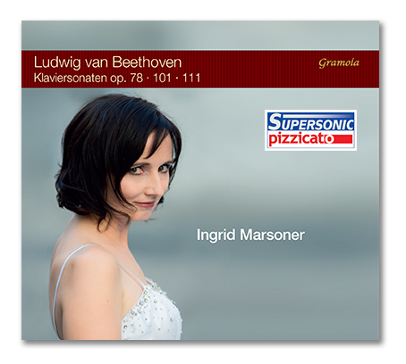 Ingrid Marsoner New CD Release Buttom to the Album Beethoven Sonatas Op.78, Op.101, Op.111